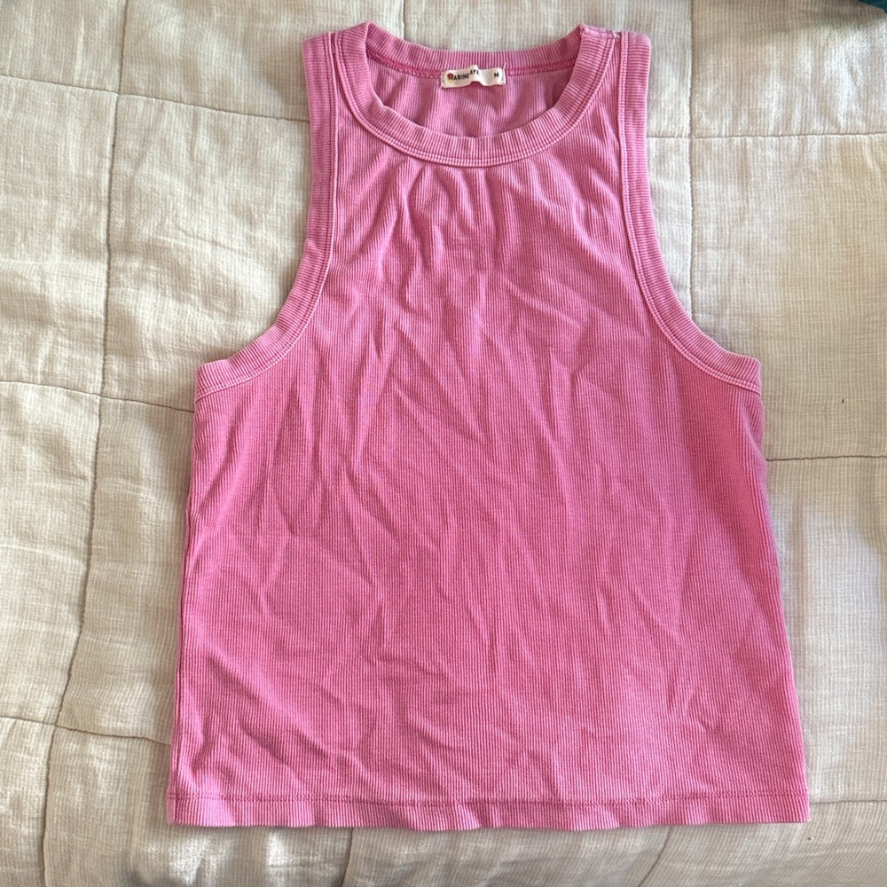 Marine Layer Pink Tank Top